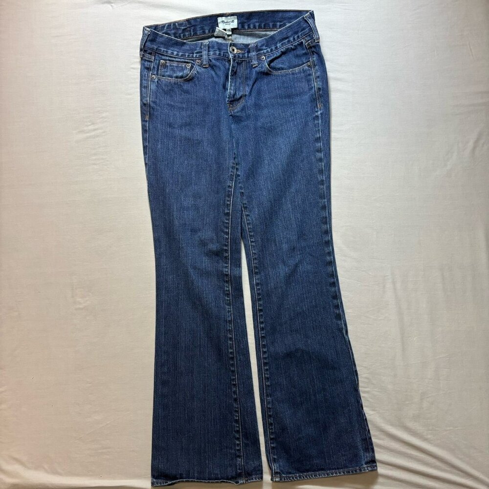 Madewell Jeans Womens Size 28 Med Wash Blue Denim Mid Rise Bootcut Flared